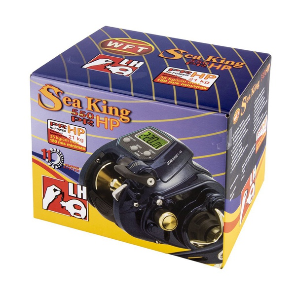 Катушка мультипликаторная WFT Sea King 550PR HP LH