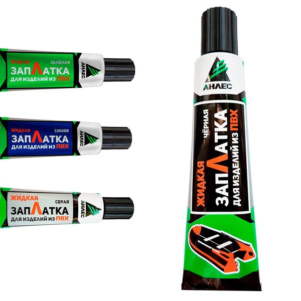 Клей Анлес Заплатка жидкая (40 мл) серый