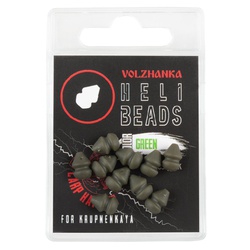 Бусина для оснастки вертолет Волжанка Volzhanka Heli Beads (10шт/уп) Green