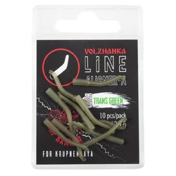 Лентяйка для крючков Волжанка Volzhanka Line Aligner-A (10шт/уп) Trasn Green, 2-4-6