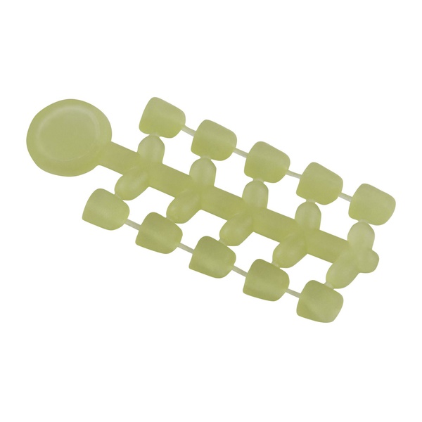 Стопор для размещения на крючке Волжанка Volzhanka Hook Beads (2шт/уп) Trans Green