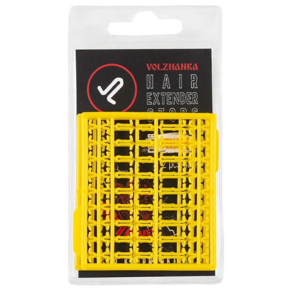 Стопора для бойлов Волжанка Volzhanka Hair Extender Stops (2шт/уп) Yellow