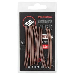 Термоусадочная трубка Волжанка Volzhanka Shrinking Tube 1,5мм (10шт/уп) Brown