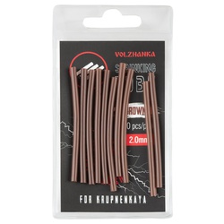 Термоусадочная трубка Волжанка Volzhanka Shrinking Tube 2,0мм (10шт/уп) Brown