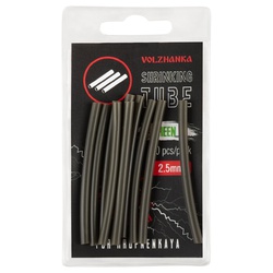 Термоусадочная трубка Волжанка Volzhanka Shrinking Tube 2,5мм (10шт/уп) Green