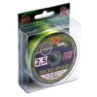 Леска плетёная WFT Kg Micro Braid Chartreuse 150/0035