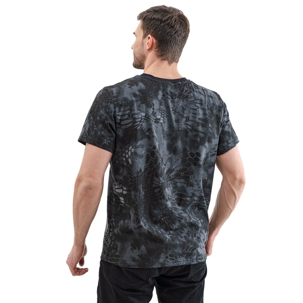 Футболка Горизонт (хлопок) Питон чёрный