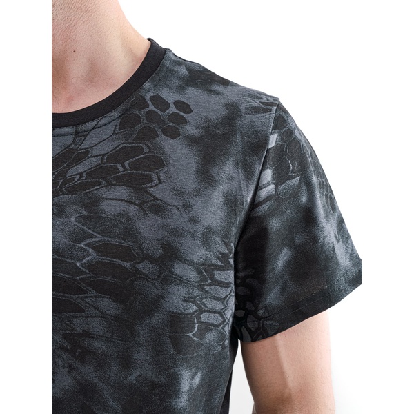 Футболка Горизонт (хлопок) Питон чёрный