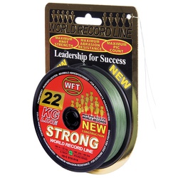 Леска плетёная WFT Kg Strong Green, 150/018