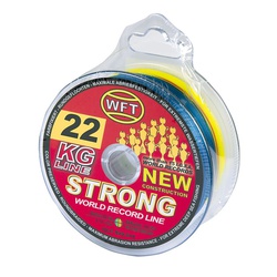 Леска плетёная WFT Kg Strong Multicolor, 600/018