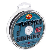 Леска плетёная WFT Kg Tungsten Sinking Black 150/008