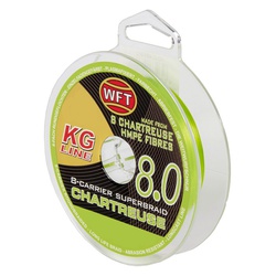 Леска плетёная WFT Kg x8 Chartreuse, 150/006