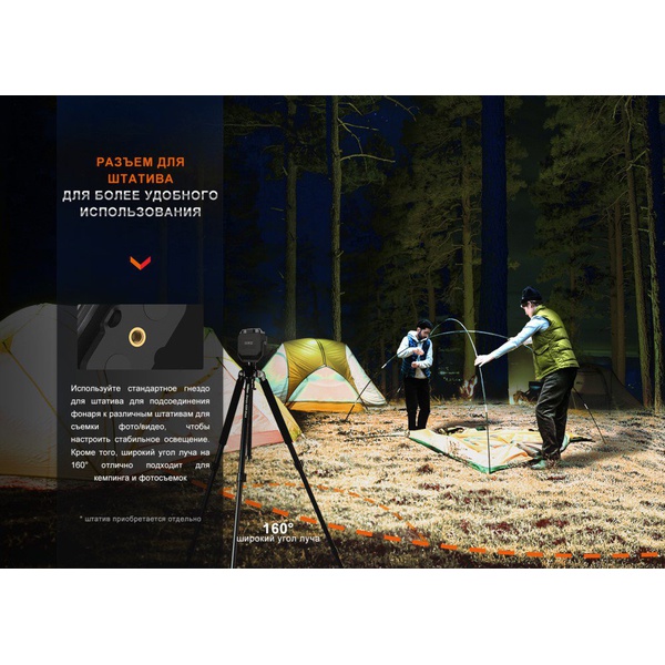 Фонарь многофункциональный Fenix CL28R, 2000 Lumen (Powerbank)