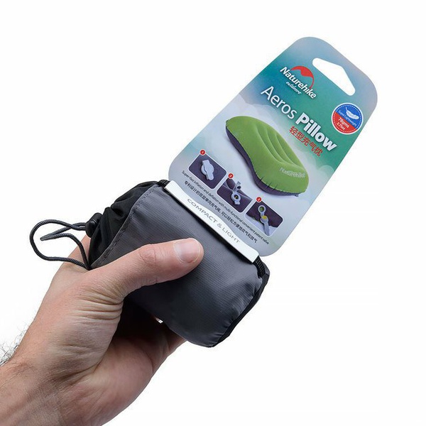 Подушка Naturehike aeros NH17T013-Z (надувная) оранжевый