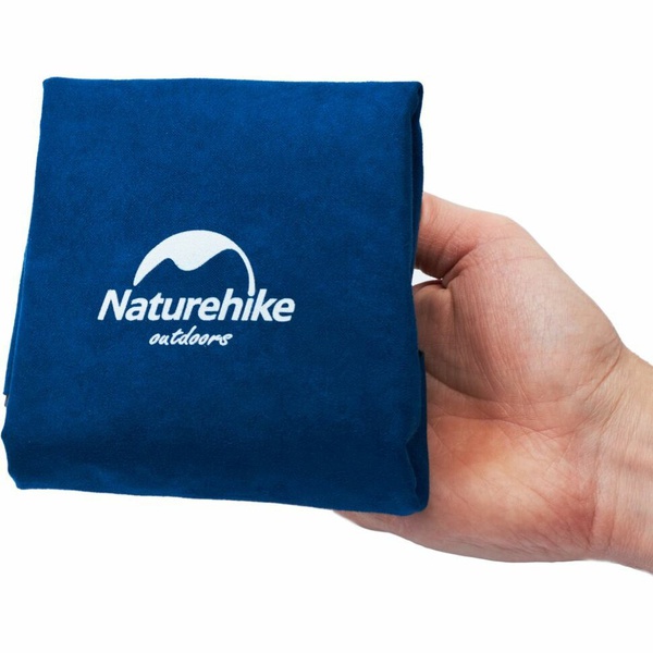 Подушка Naturehike NH15A001-L (замшевая) голубой