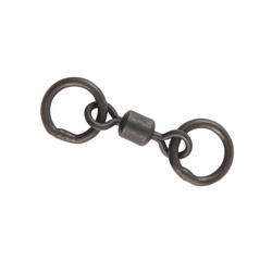 Вертлюг Волжанка Double Ring Swivel #11 с двумя кольцами (10шт/уп)