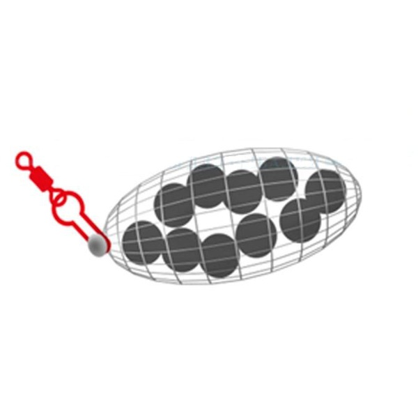 Вертлюг Волжанка PVA Bag Swivel с застежкой для PVA #8 (10шт/уп)