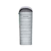 Мешок спальный Naturehike RM80 Series Утиный пух серый, Size М