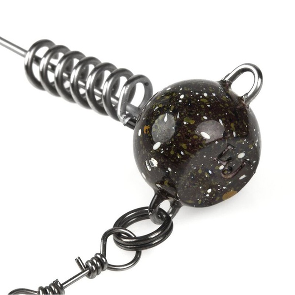 Остнаска стальная Lucky John Deep Pike Stinger Rig L+Flexhead 10г