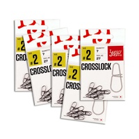 Застежки Lucky John Pro Series Crosslock (набор) 002 5х7шт
