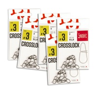 Застежки Lucky John Pro Series Crosslock (набор) 003 5х7шт