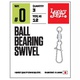Вертлюг Lucky John Pro Series Ball Bearing Swivel 006 3шт. Фото 1