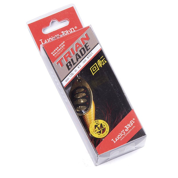Блесна вращ. Lucky John Trian Blade Round 12г 001