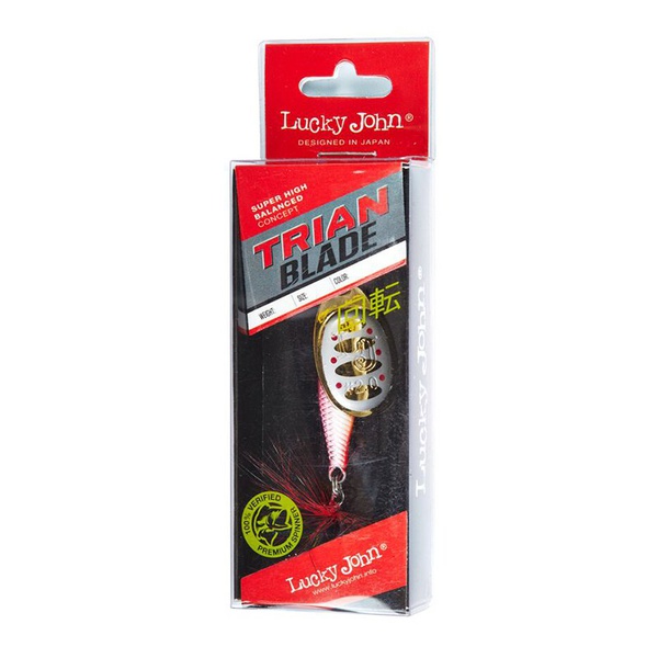 Блесна вращ. Lucky John Trian Blade Round 12г 002
