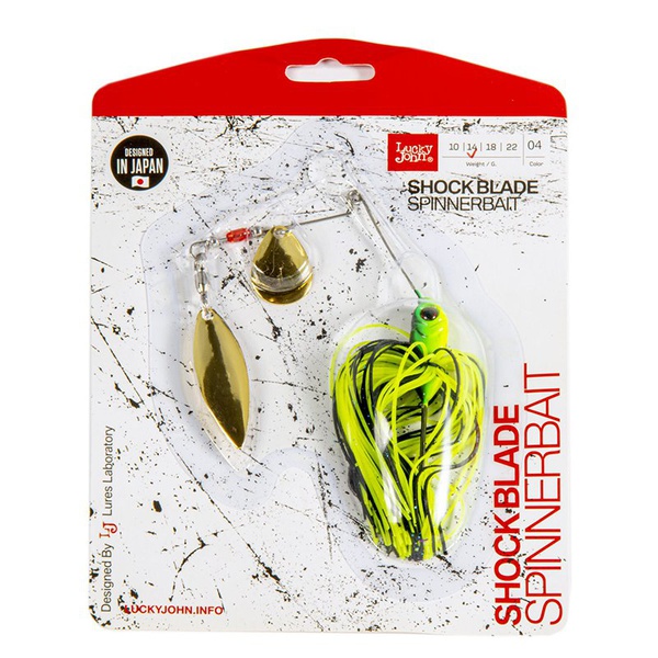 Спиннербейт Lucky John Shock Blade 004, 14г