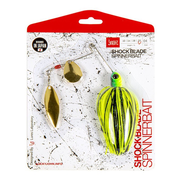 Спиннербейт Lucky John Shock Blade 004, 22г
