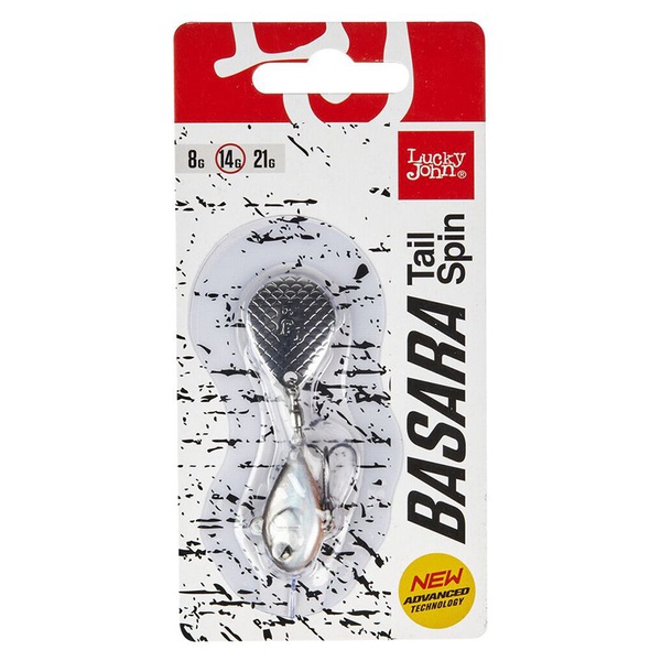 Тейл-спиннер Lucky John Basara Tail Spin 14г 001