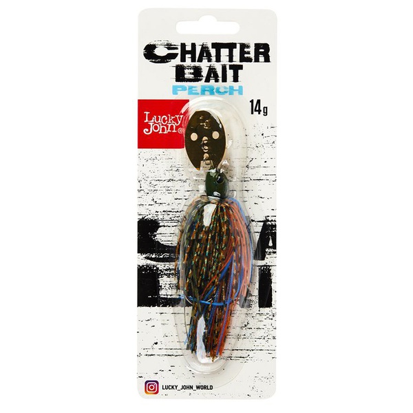 Чаттербейт Lucky John Chatterbait Perch 004, 22г