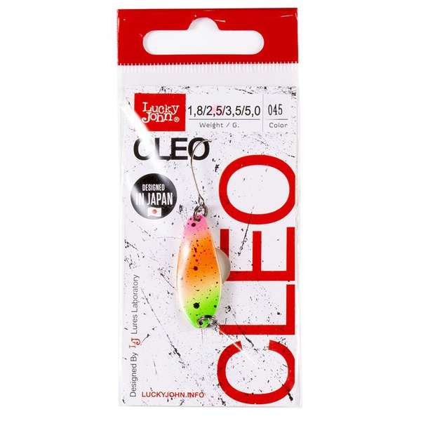 Блесна колеблющаяся Lucky John Cleo 045, 31мм/2,5г