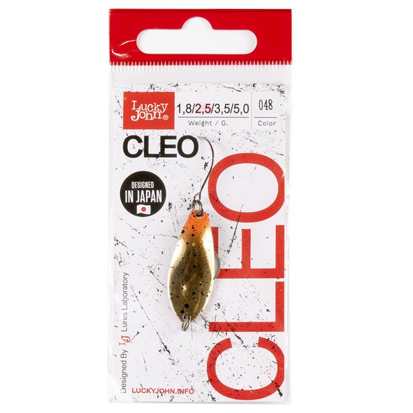 Блесна колеблющаяся Lucky John Cleo 048, 31мм/2,5г