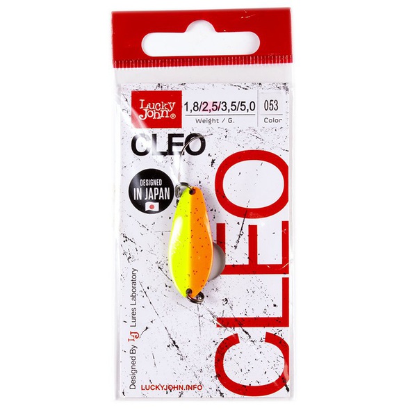 Блесна колеблющаяся Lucky John Cleo 053, 31мм/2,5г
