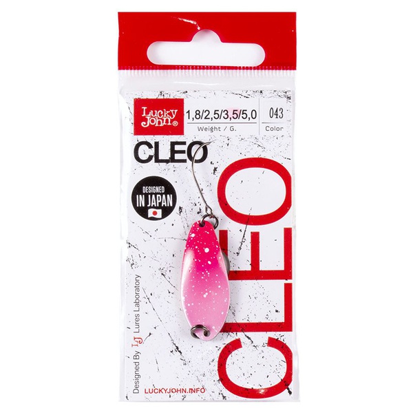 Блесна колеблющаяся Lucky John Cleo 043, 34мм/3,5г