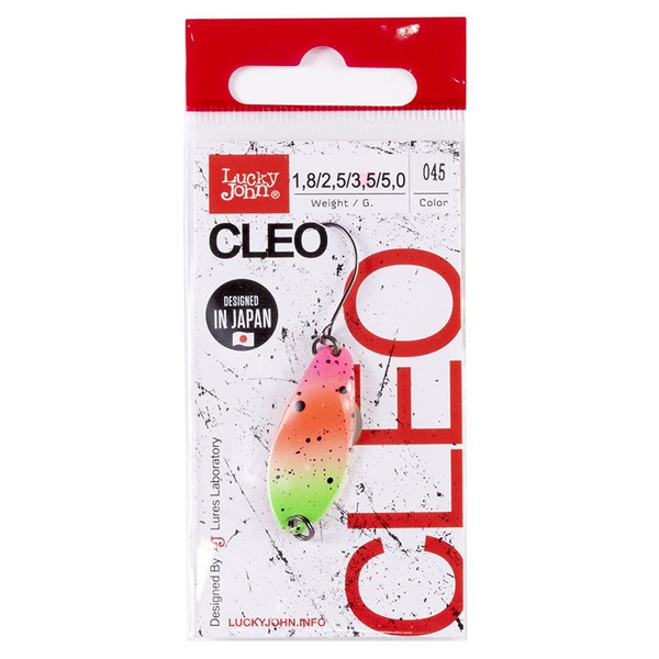 Блесна колеблющаяся Lucky John Cleo 045, 34мм/3,5г