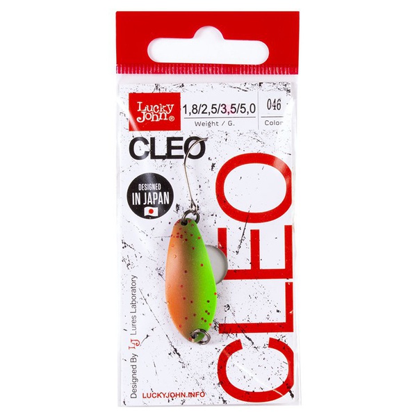 Блесна колеблющаяся Lucky John Cleo 046, 34мм/3,5г