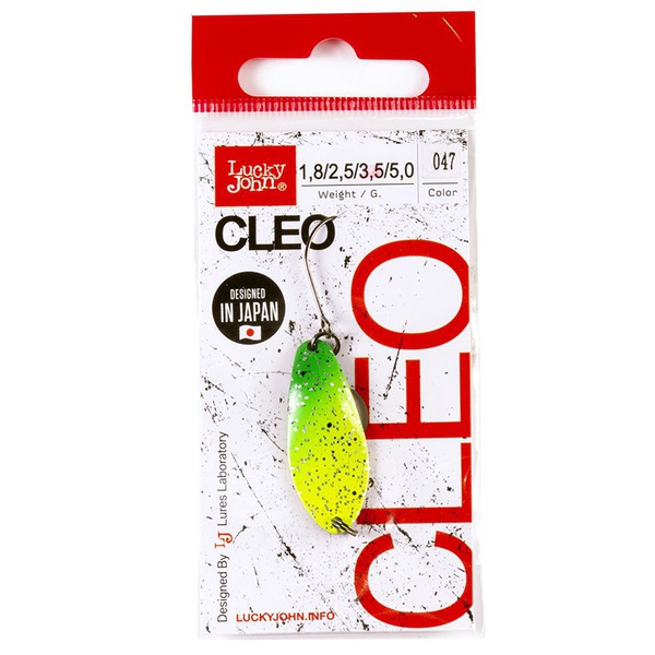 Блесна колеблющаяся Lucky John Cleo 047, 34мм/3,5г