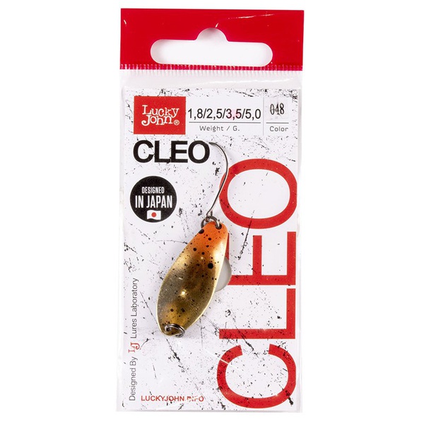 Блесна колеблющаяся Lucky John Cleo 048, 34мм/3,5г