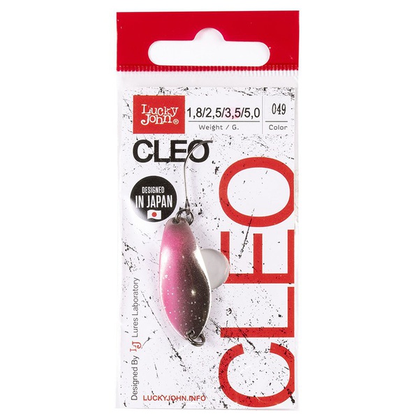 Блесна колеблющаяся Lucky John Cleo 049, 34мм/3,5г