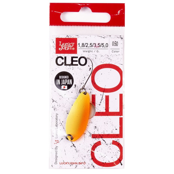 Блесна колеблющаяся Lucky John Cleo 050, 34мм/3,5г
