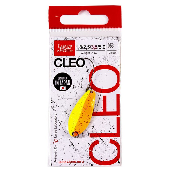 Блесна колеблющаяся Lucky John Cleo 053, 34мм/3,5г