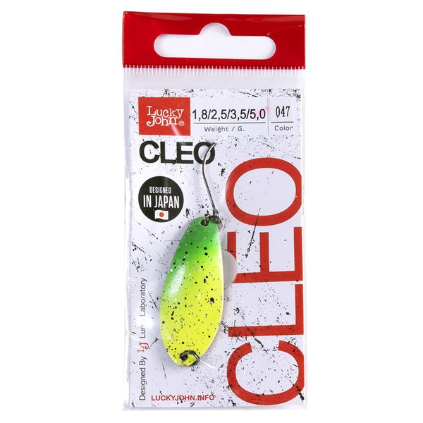 Блесна колеблющаяся Lucky John Cleo 047, 41мм/5г