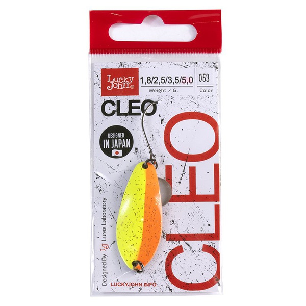 Блесна колеблющаяся Lucky John Cleo 053, 41мм/5г