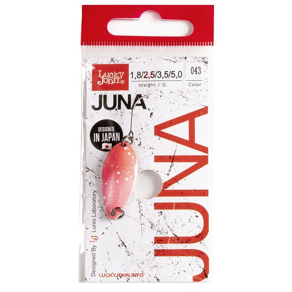 Блесна колеблющаяся Lucky John Juna 043, 30мм/2,5г