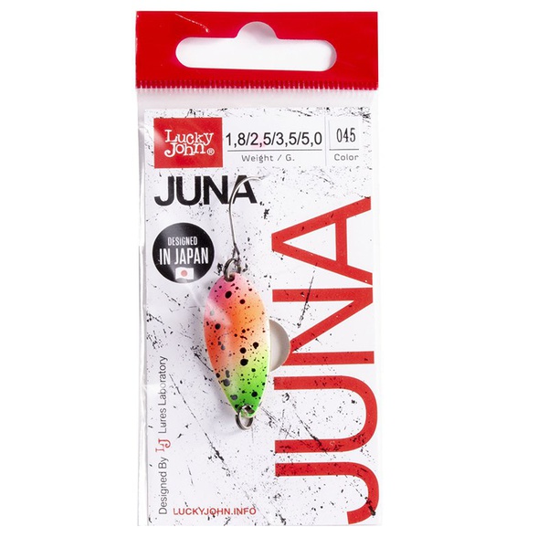 Блесна колеблющаяся Lucky John Juna 045, 30мм/2,5г