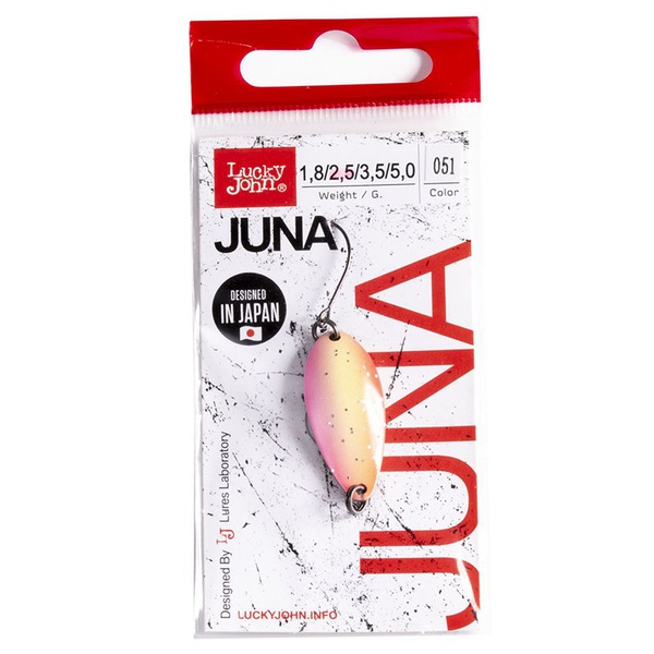 Блесна колеблющаяся Lucky John Juna 051, 30мм/2,5г