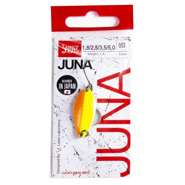 Блесна колеблющаяся Lucky John Juna 053, 30мм/2,5г
