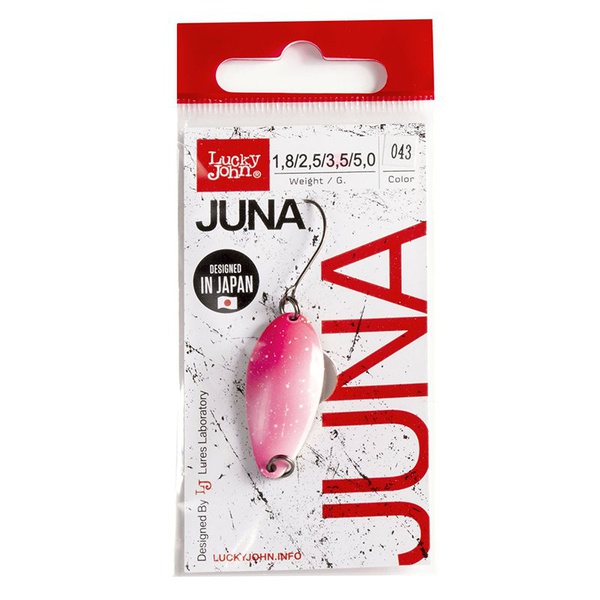 Блесна колеблющаяся Lucky John Juna 043, 33мм/3,5г